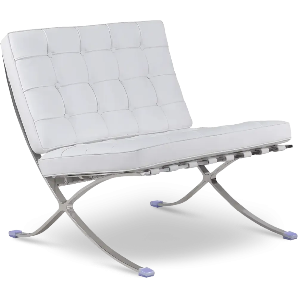 specificaties paviljoen chair wit leer