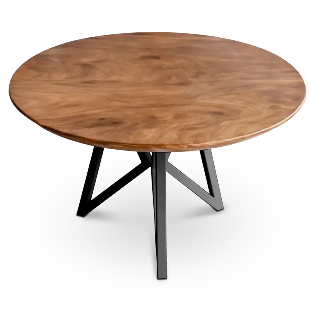 specificaties rond notenhout 