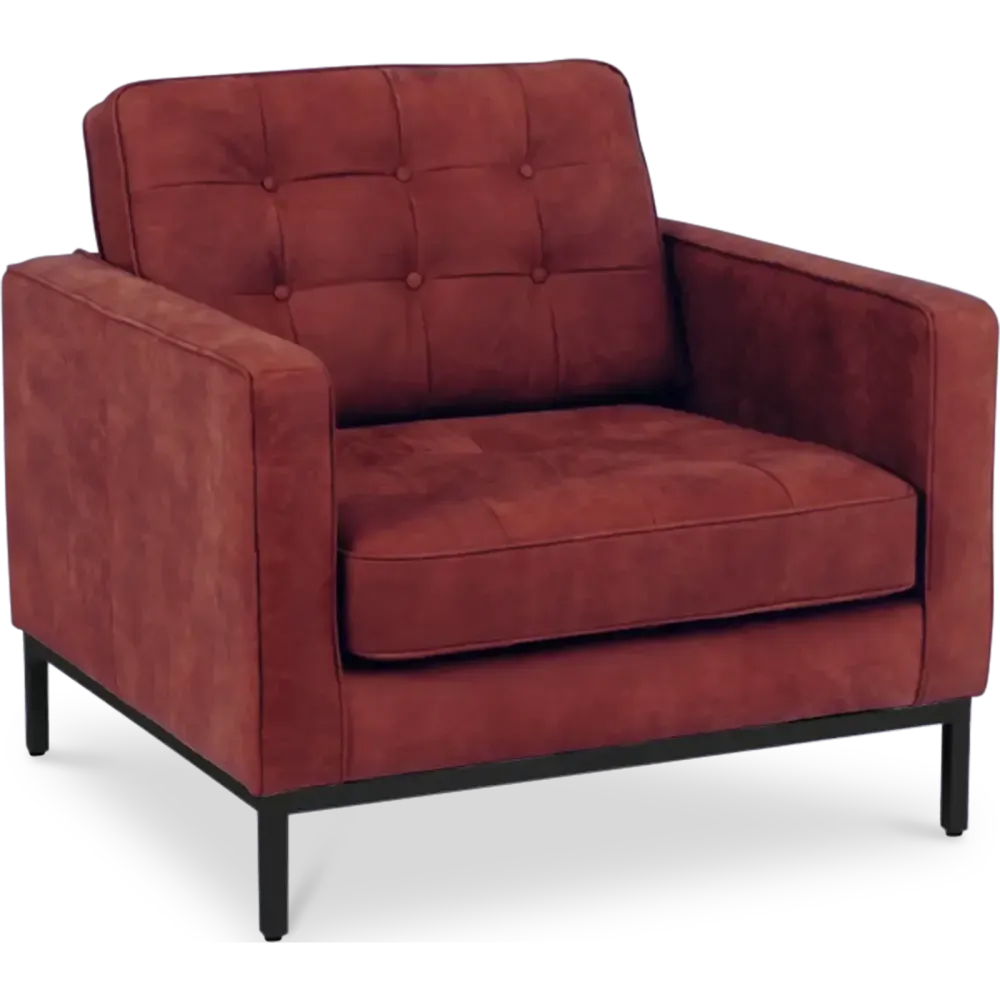 specificaties Italo chair rood velvet  