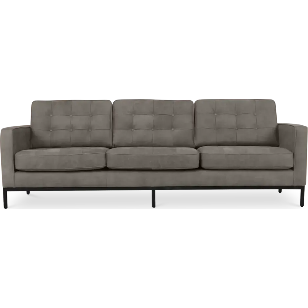 specificaties Italo 3 zits grijs velvet