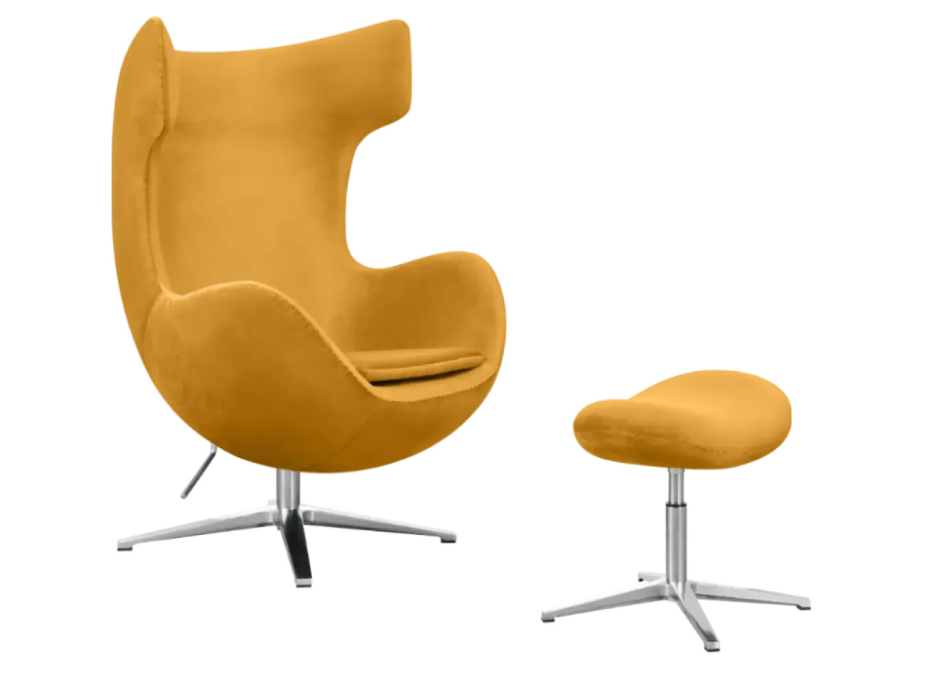 Flegg Chair Okergold Velvet