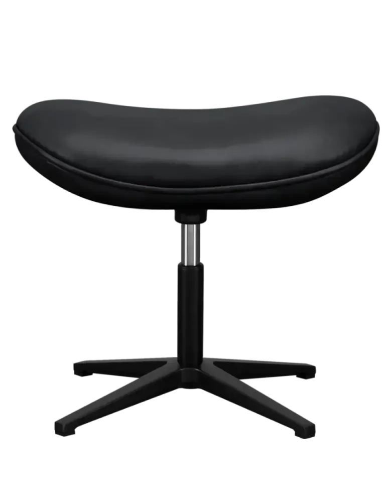 Flegg Chair Zwart Leer