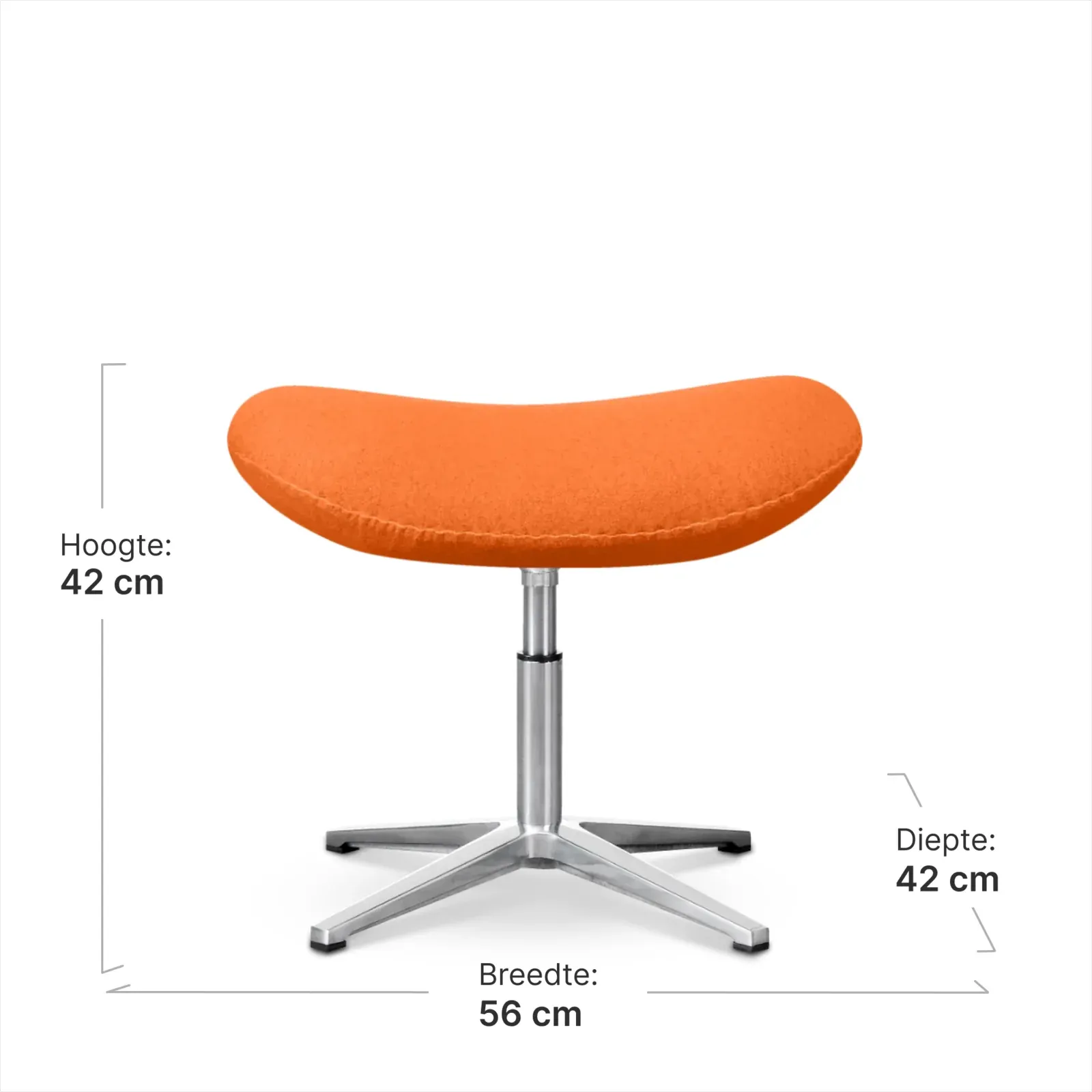 Flag Chair Oranje Kasjmier