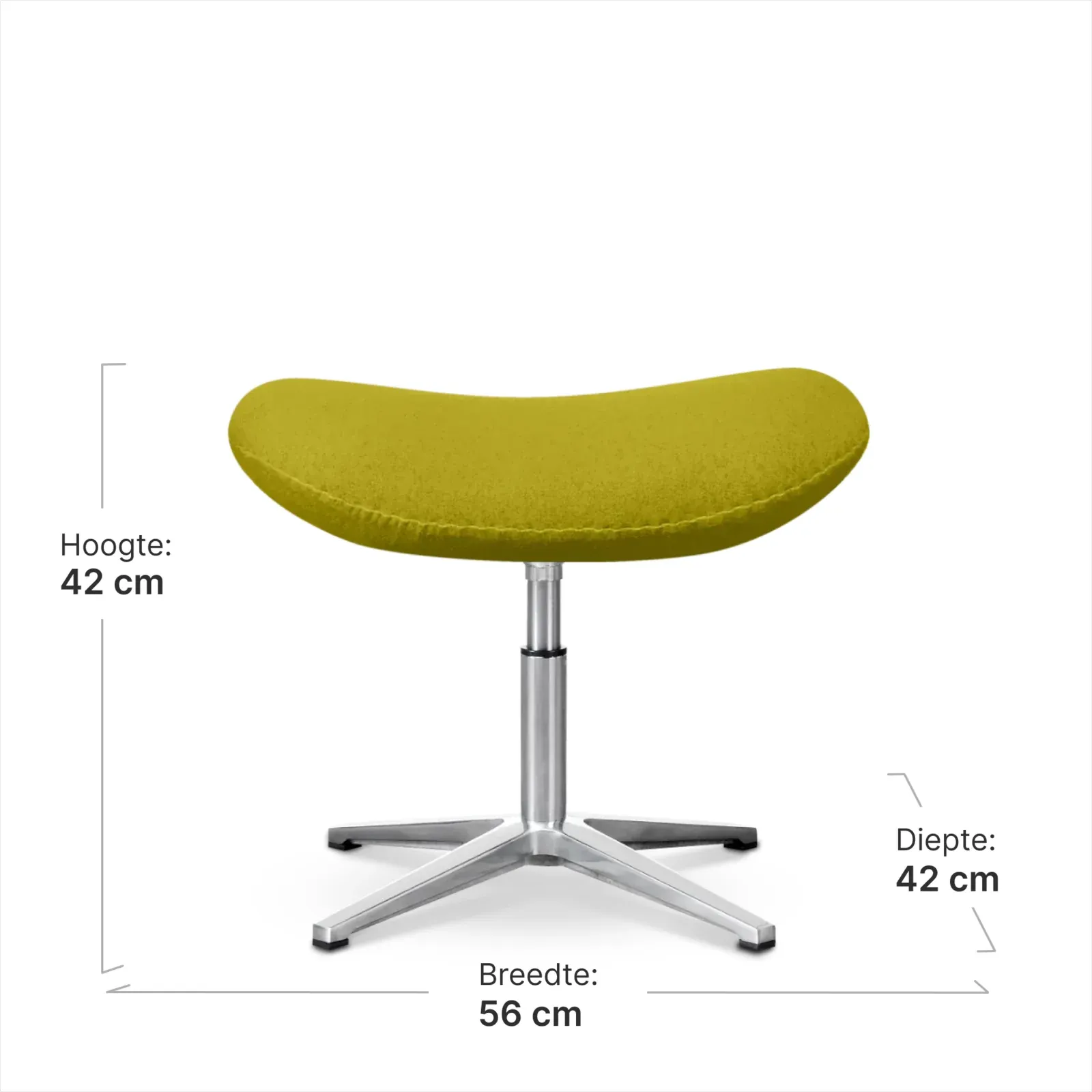 Flag Ottoman / Hocker Groen Kasjmier
