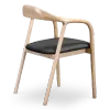 Artson Eetkamerstoel | Essen | Zwart PU Leer