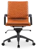 Diamond Softpad Bureaustoel Cognac | Lage Rug