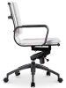 Diamond Softpad Bureaustoel Wit | Lage Rug