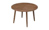 Eettafel Haner Rond Walnoot