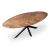 Cavel Ovale Notenhouten Tafel