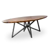 Cavel Ovale Notenhouten Tafel