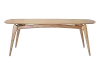 Eettafel Japandi Deens Ovaal Eiken