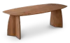 Cavel Nordic Curve Eettafel | Massief Amerikaans Walnoot | Deens Ovaal