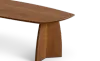 Cavel Nordic Curve Eettafel | Massief Amerikaans Walnoot | Deens Ovaal