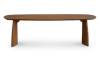 Cavel Nordic Curve Eettafel | Massief Amerikaans Walnoot | Deens Ovaal