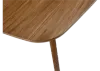 Deens Ovale Eettafel Haner Walnoot | 190 x 95 cm