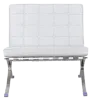 Barcelona Chair Luxe Volleer Wit