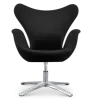 Sean Chair Zwart Kasjmier