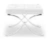Paviljoen Ottoman Luxe Wit Volleer