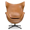 Flag Chair Cognac / Bruin Leer