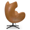 Flag Chair Cognac / Bruin Leer