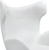 Flag Chair Wit Leer