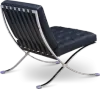 Barcelona Chair Luxe Volleer Zwart