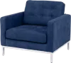 Italo Chair Kings Blue Velvet