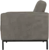 Italo Chair Elegant Silver/Grey Velvet