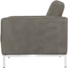 Italo Chair Elegant Silver/Grey Velvet