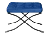 Paviljoen Chair XL Kings Blue Velvet | Black Frame