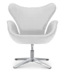 Sean Chair Wit Leer