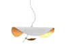 Hanglamp Gulf | Mat Wit / Goud