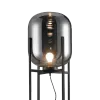 Vloerlamp Bowl Smoky | Zwart