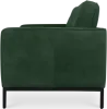 Italo Drie Zits Forest Green Velvet