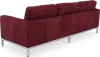 Italo Drie Zits Bordeaux Red Velvet