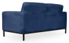 Italo Twee Zits Kings Blue Velvet
