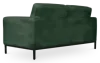 Italo Twee Zits Forest Green Velvet