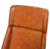 Bureaustoel Charles Cognac Leer, Essen Hout
