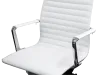Cavel CD 119 Bureaustoel Wit Leer