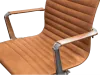 Cavel CD 217 Softpad Bureaustoel Cognac Leer