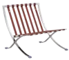 Paviljoen Chair Luxe Volleer Cognac/Bruin