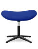 Flegg Ottoman / Hocker Blauw Kasjmier