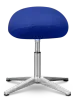 Flegg Ottoman / Hocker Blauw Kasjmier
