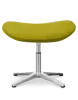 Flegg Ottoman / Hocker Groen Kasjmier