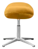 Flegg Ottoman Okergold Velvet