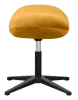 Flegg Ottoman Okergold Velvet