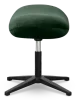 Flegg Ottoman / Hocker Forrest Green Velvet