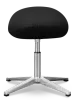 Flegg Ottoman / Hocker Zwart Kasjmier