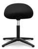 Flegg Ottoman / Hocker Zwart Kasjmier
