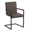 Industriële Eetkamerstoel Kubis Taupe